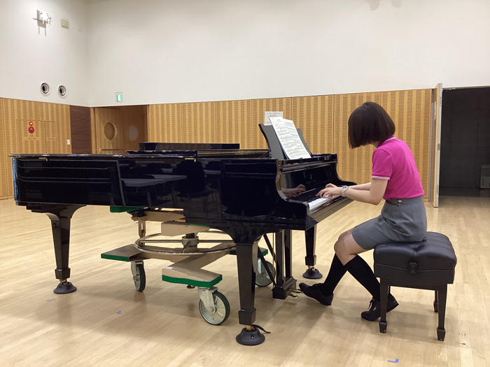 本番1週間前の練習会にて